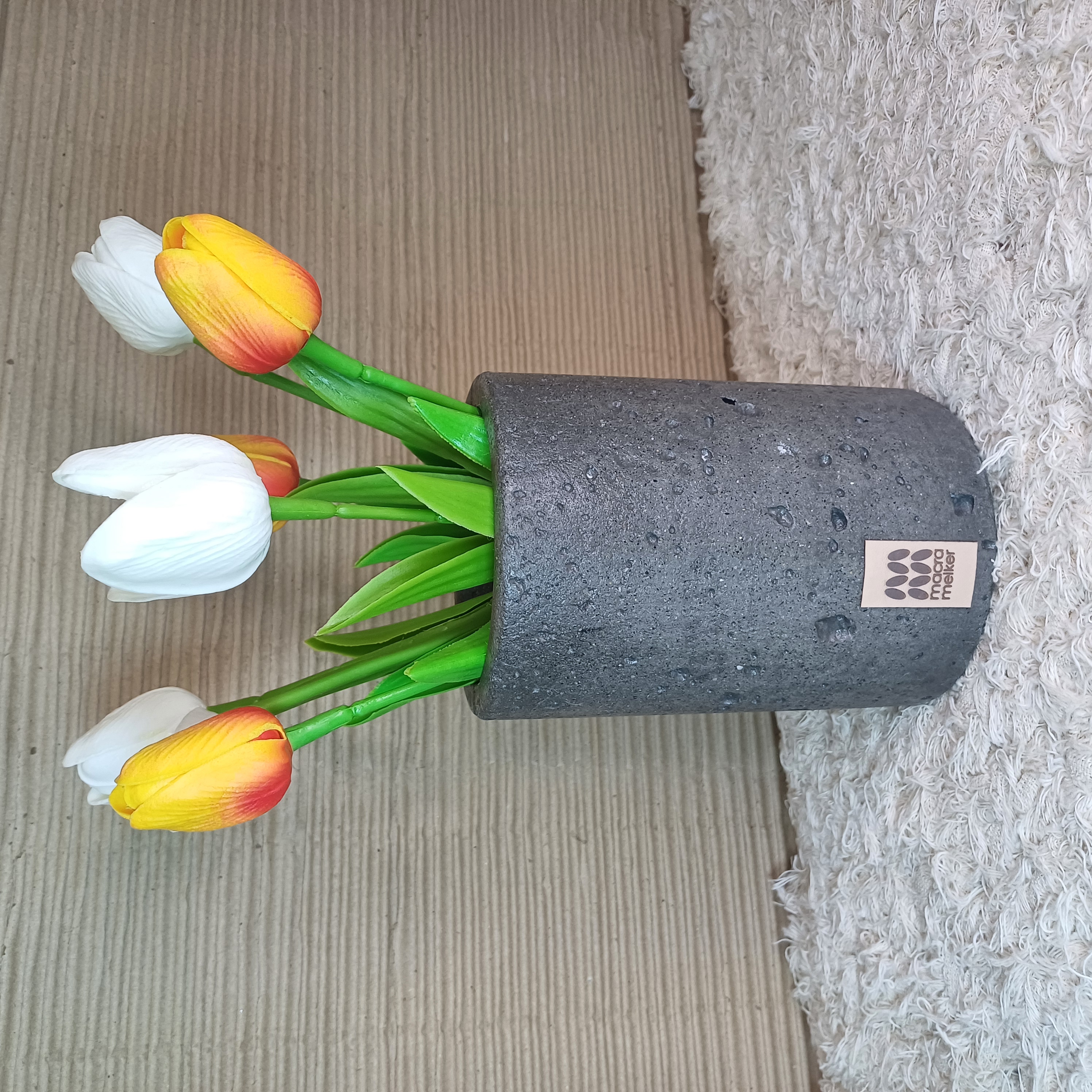 Florero alto